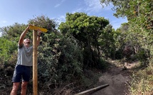 Calvi-Balagne : lancement de la nouvelle signalétique des sentiers de randonnée
