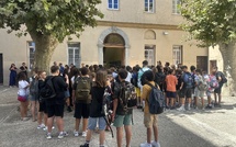 Bastia : les élèves de cinquième du collège Giraud retrouvent les salles de cours
