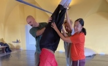 Parité homme/femme - Une création artistique « Féminin Pluriel » au Vieux port de Bastia.