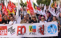 Grève du 18 septembre : À Ajaccio, plusieurs centaines de personnes dans la rue