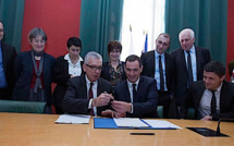 Le président de l’Exécutif de Corse reçoit son homologue sarde Francesco Pigliaru