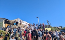 Rassemblement de soutien à Jean-Luc Albertini à Sagone