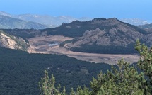 Le barrage de l'Ospedale asséché, le manque d'eau inquiète dans l'Extrême-Sud