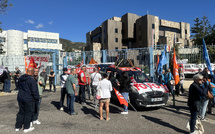 Nouvelle mobilisation syndicale à Bastia contre le projet de budget du gouvernement