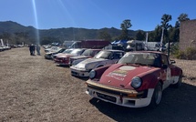 Le Tour de Corse Historique,  première spéciale entre Felicetu et Occhiatana