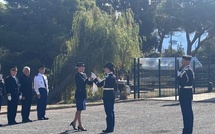 La capitaine Emmanuelle Vaz de Matos prend officiellement le commandement de la compagnie de gendarmerie de Calvi