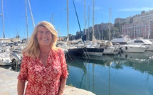 Dominique Faure, ancienne ministre des Collectivités territoriales, à Bastia à la rencontre des membres du Parti radical