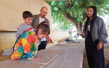 A Porto-Vecchio, les écoliers de Jean-Santini vont laisser leurs empreintes sur le nouveau préau