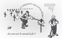 Le dessin de Battì : "Pruvate a cacciacile"