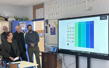 Corte : Remplacement des écrans numériques dans les écoles