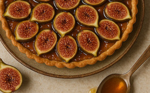 À table - Tarte aux figues et miel du maquis