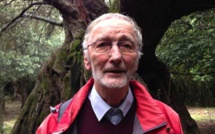 Frère Serge Grandais, pèlerin de Dieu, marche sur les chemins d'A Via San Martinu in Corsica