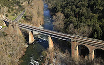 Rénovation des ponts d’Albanu, Prunelli et Casamozza : trafic ferroviaire perturbé dès le 3 novembre