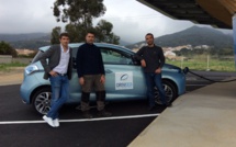 Bastia : La première station de recharge pour véhicules électriques 100% solaire
