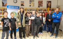 Rotary Calvi-Balagne : Un chèque pour le Collège P. Paoli à L'Ile-Rousse également
