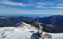 A màghjina - Da Punta di Zorpi, a costa à l’orizonte