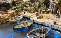 Ajaccio : La crèche a fait son retour dans le hall de l'hôtel de Ville