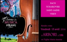 Sorru in Musica : L’excellence musicale au cœur même de la Corse débutera à Arbori