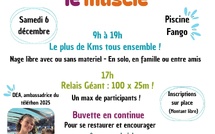 À la piscine du Fango, l'évènement « Bastia nage pour le muscle » se mobilise pour le Téléthon