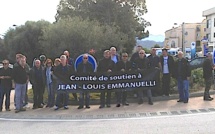 Barrage filtrant à l'Ile-Rousse en soutien à Jean-Louis Emmanuelli