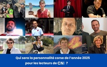 Désignez votre personnalité corse de l'année 2025