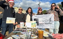 Rencontre avec Urban Sketchers Ajaccio, ces dessinateurs amateurs qui "croquent" la vie urbaine ajaccienne