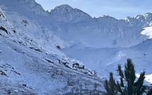 A màghjina - Punta Rossa, imbiancata