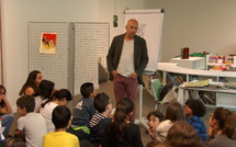 Bastia : Gwen Keraval s’illustre devant les collégiens