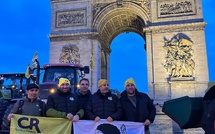 Crise agricole : la Coordination rurale de Corse à Paris pour la grande manifestation des agriculteurs