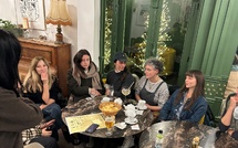 Ajaccio : Un premier café des artistes avec les danseuses de la Compagnie Bal’dila