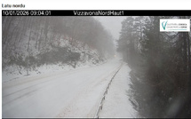 Mauvais temps : Circulation interdite aux véhicules articulés à Vizzavona