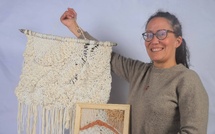 U Poghju di Venacu : Les œuvres en macramé de Julia Perfettini