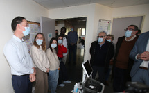 La Ligue contre le cancer offre un échographe au service pneumologie de l’hôpital de Bastia