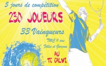Les 30èmes championnats de Corse de tennis à Calvi du 12 au 16 mai