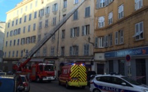 Bastia : Les pompiers interviennent sur le boulevard Paoli
