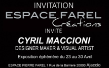 Ajaccio : Cyril Maccioni expose à l' Espace Farel