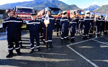 Corte - Près d’une centaine de sapeurs-pompiers volontaires incorporés en Haute-Corse