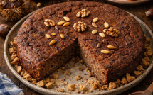 À table -  U castagnacciu (gâteau à la châtaigne)