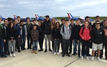 Au plus près de la patrouille de France pour les collégiens et lycéens de Haute-Corse candidats au BIA