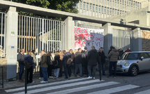 Bastia - La grève se poursuit au collège Giraud ce mardi, les enseignants obtiennent un rendez-vous avec la CDC