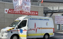 Ajaccio : au 10e jour de grève, les personnels des urgences en appellent au président du conseil de surveillance de l'hôpital