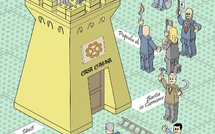 Le dessin de Battì :  Bastia 2026, tutti volenu cullà in cima