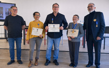 Ghisonaccia - La Croix de Chevalier du Mérite du Sang à Jacques Sculteur