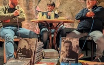 Marcu Biancarelli et Joseph Antonetti réunis pour la soirée littéraire à Portivechu