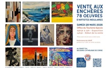 À Ajaccio, l’art se met aux enchères pour soutenir le Secours Catholique