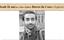 Le journaliste et poète syrien, Omar Youssef Souleimane au Bistrot du Cours