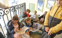 EN IMAGES - Les scolaires au festival de la BD de Bastia