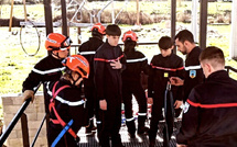 Haute-Corse : 54 jeunes sapeurs-pompiers franchissent une étape décisive