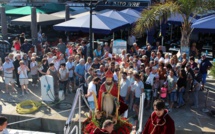 Procession en ville et pélerinage en Mer pour Saint Erasme à Calvi