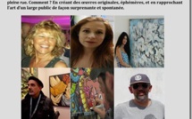 Ajaccio : Le collectif « Les arts s’affichent » s’expose dans la rue